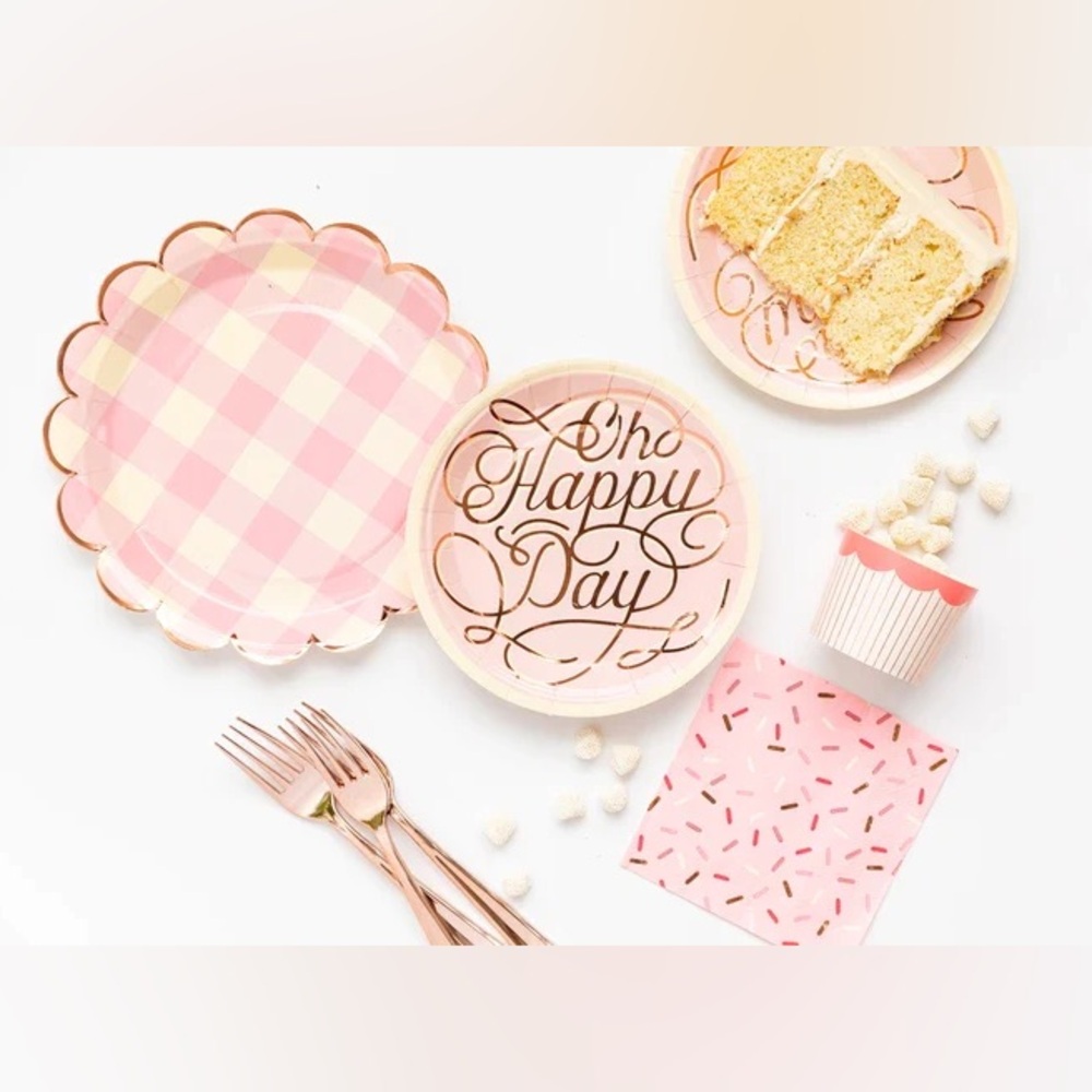 “Oh Happy Day” Party Set for Birthday or Bridal Shower